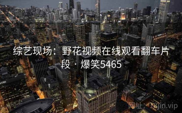 综艺现场：野花视频在线观看翻车片段 · 爆笑5465